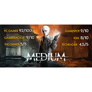 The Medium (PC Digital Download) Fanatical $9.99 IndieGala $9.88 GameBillet $9.84