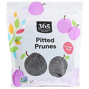 [SnS] $2.71* | 8-Oz 365 by Whole Foods Market Pitted Prunes at Amazon