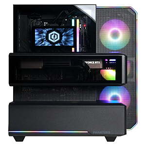 CyberPowerPC Gaming PC, AMD Ryzen 7 9850X3D, NVIDIA GeForce RTX 5090 32GB, 32GB DDR5, 2TB SSD, SLC8400WST - $4299