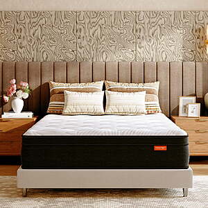 Sweetnight Twilighty 12" Cooling Gel Memory Foam Medium Firm Supportive Hybrid Mattress, Motion Isolation & CertiPUR-US Certified,Adult,Full Size $198
