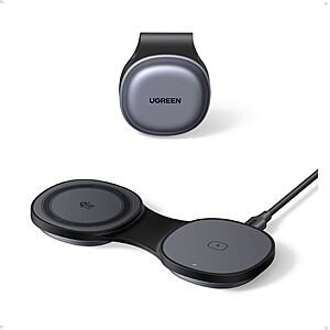 UGREEN MagFlow 25W Pocket-Sized 2-in-1 Foldable Wireless Charger 39.99 $39.99
