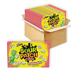 12-Pack 3.5-Oz Sour Patch Kids Candy Boxes (Watermelon) $8.32 w/ S&S + Free Shipping w/ Prime or on $35+