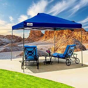 POPUP-SHADE 10'x10' Instant Canopy One-person Setup plus Wheel-bag $124.99 Free Shipping Costco.com