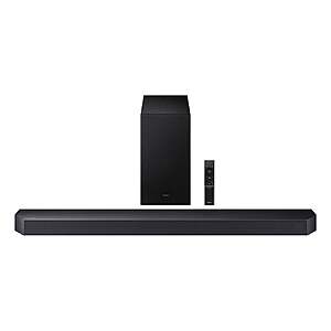 Samsung HW-Q60CF 3.1.2 Ch Soundbar with Wireless Subwoofer $299.99 free shipping Costco.com