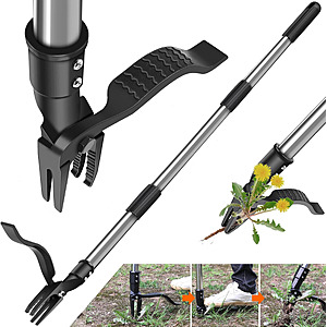46” GOXAWEE 4-Claw Gardening Stand Up Weeder Tool $4.98 + Free S&H w/ Prime or $35+