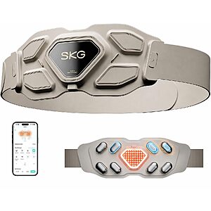 SKG W9 Pro FSA Lower Back Massager for Strain Relief Deep Tissue $90
