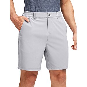 Amazon – Soothfeel Men's 7-Inch Golf Shorts w/ 5 Pockets - $9.89 w/ Code