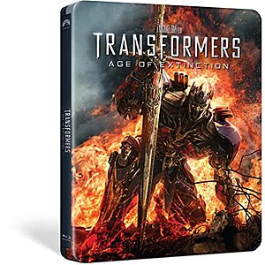 $7.24* | Transformers: Age of Extinction (2014) (Blu-Ray Steelbook) at Amazon
