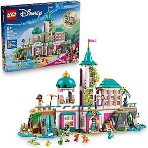 $95.99* | 787-Piece LEGO Disney: Disney Princess - Princess Castle & Royal Pets (43267, 2025) at Amazon