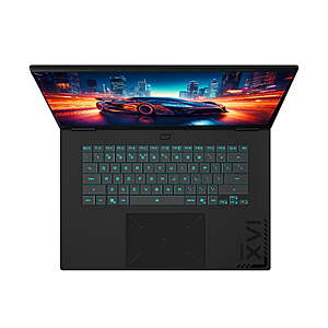 GIGABYTE Gaming A16 16" Laptop, Intel Core i7-13620H, 16GB RAM, 1TB SSD, GeForce RTX 5060, 165Hz IPS, Black Steel, CVHI3US894SH - $1049