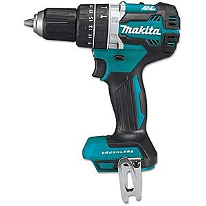 $109.99* | Makita 18V LXT Brushless Compact Cordless 1/2" Hammer Driver/Drill (Tool Only) at Amazon
