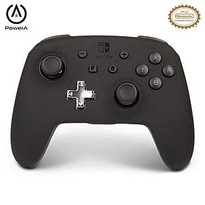 PowerA Enhanced Nintendo Switch Wireless Controller w/ Motion (Black) $35 + Free Shipping