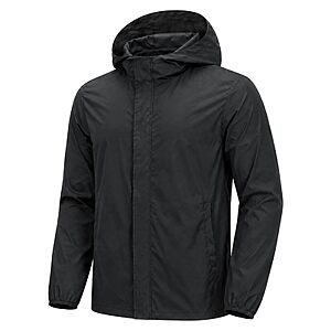 Amazon – SWISSWELL Men's Waterproof Rain Jacket - $11.99 w/ Code