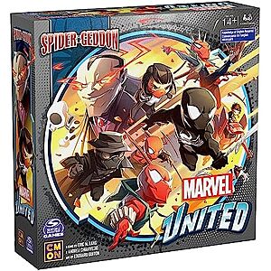 [AC] $10.97 | Spin Master Games Marvel United: Spider-Geddon Party Game for Comic Fans at Amazon