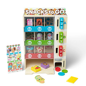 Melissa and Doug Sort, Stock, Select Wooden Vending Machine Play Set $61.60 + Free Shipping