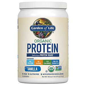 Target Has A Few Garden Of Life Protein Powders On Sale $16.99