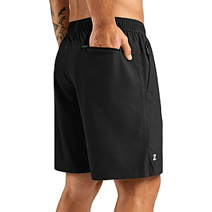 Amazon – ZITY Men's 7-Inch Quick-Dry Running Shorts w/ 3 Zip Pockets - $7.49 w/ Code