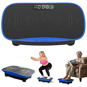 Amazon – GYMAX Curved Vibration Plate Exercise Machine - $59.99