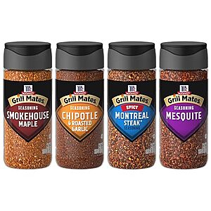 [SnS, AC] $9.80* | McCormick Grill Mates Unique Blends Grilling Variety Pack at Amazon