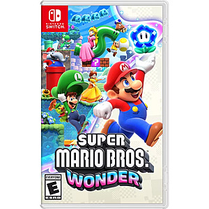 Super Mario Bros. Wonder (Switch) $41.99 + Free Shipping $41.97