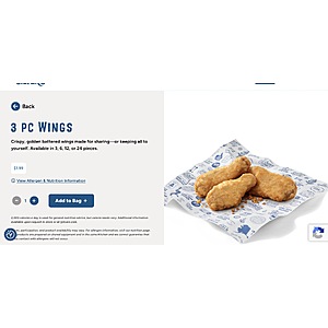 PSA: Starting today (9/21), Long John Silver’s has 3 Chicken Wings for $1.99, 6 for $3.89, 12 for $7.69, 24 for $14.99 (Battered in-store), No Rewards Acct or Coupon Needed