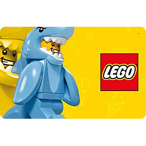 $5 giftcards.com gift card with purchase of select $50 cards, $10 GC with $100, Lego, TJ Maxx and more