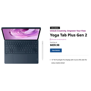 Yoga Tab Plus Gen 2 $840