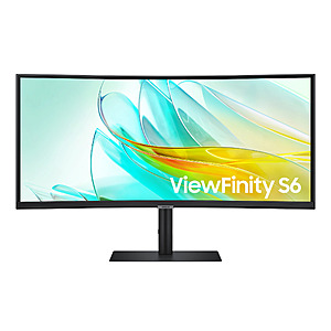[Samsung EPP/EDU] 34" ViewFinity S6 3440x1440p 100Hz VA Monitor w/ 90W USB-C & KVM $380 + Free Shipping