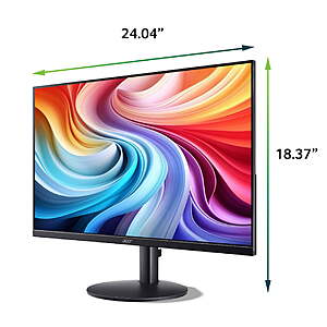 $79 Walmart Acer 27" Full HD (1920 x 1080) Gaming Monitor, AMD FreeSync Technology, 144Hz, 1ms (VRB), sRGB 99%, Black, SA273 P0bi