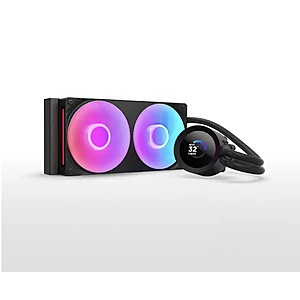 NZXT Kraken Plus 240mm RGB AIO CPU Liquid Cooler w/ 1.54" LCD (Black or White) $89.99 + Free Store Pickup at Best Buy