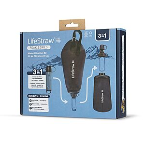 LifeStraw Peak All-in-One Portable Water Filtration System