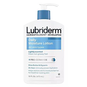 [S&S] Lubriderm 0528004884650-DAILY MOISTURE BODY AND HAND LOTION WITH VITAMIN $4.99
