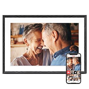 Frameo Digital Picture Frame, 10.1'' Frameo Digital Photo Frame WiFi, 32GB $38.38
