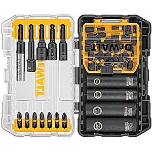 [YMMV, AC] $20.98* | 35-Piece DEWALT Impact Ready FlexTorq Screwdriver Bit Set at Amazon
