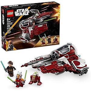 [YMMV, AC] $33.74* | 290-Piece LEGO Star Wars: The Clone Wars Ahsoka's Jedi Interceptor Spaceship & More at Amazon