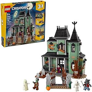 $71.99* | 736-Piece LEGO Creator 3-In-1 Haunted Mansion Set at Amazon