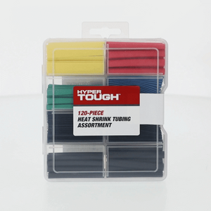Hyper Tough 120-Piece Heat Shrink Tubing Assortment $6.47 + Free Shipping w/ Walmart+ or on $35+