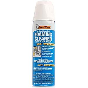 $6.37* | 19-Oz Frost King ACF19 Air Conditioner Coil Foaming Cleaner at Amazon