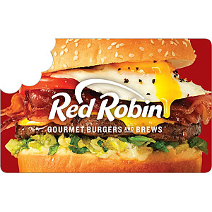 Red Robin $25 Digital Gift Card $20 at Best Buy