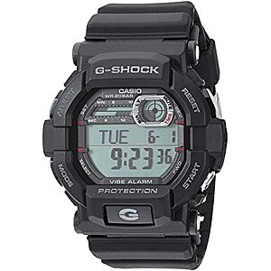 [AC] $87* | 50.2mm Casio Men's G-Shock Sport Black Resin Strap Watch at Amazon