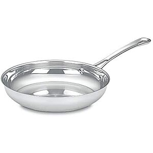 [YMMV, AC] $34.96* | 10" Cuisinart Contour Stainless Steel Open Skillet (422-24) at Amazon
