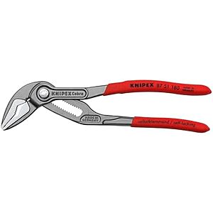 [YMMV, AC] $31.49* | KNIPEX Tools 7-1/4" SBA Cobra ES Water Pump Pliers (87 51 180) at Amazon