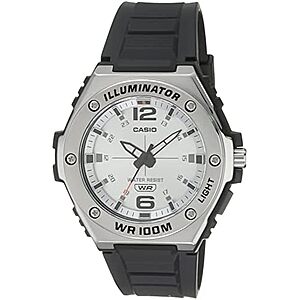 [AC] $32.96* | Casio Men's Analog Watch w/ Stainless Steel Bezel & LED Illuminator Backlight at Amazon