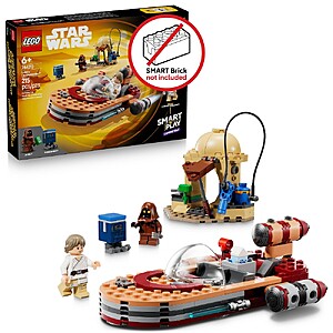 215-Pc LEGO Star Wars SMART Play: Luke’s Landspeeder Set (75420) $32 + Free Shipping w/ Circle Card or on $35+