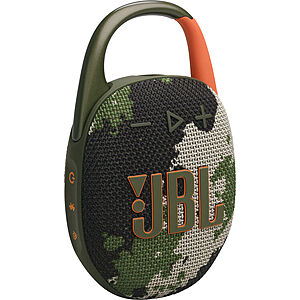 JBL Clip 5 Portable Waterproof Wireless Speaker (Camo) $44.95 + Free Shipping