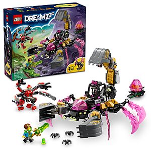 505-Pc LEGO Dreamzzz Nightmare Scorpion Digger Building Set $34.99 + Free Shipping w/ Prime or on $35+