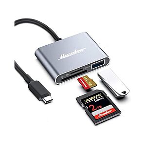 HICOBER 3-in-1 USB-C SD Card Reader w/ USB 2.0 Port $4.99 + Free S&H w/ Prime at Woot!