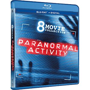 Paranormal Activity 8-Movie Collection Blu Ray $27.99 Amazon.com
