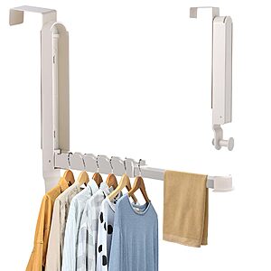 2 Pack Dntorx Over The Door Drying Rack with Extra Hanging Rod $13.99 + Free S&H w/ Prime or $35+