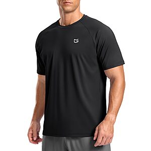 G Gradual Men's Athletic Workout T-Shirts Moisture Wicking Running Shirts $9.99